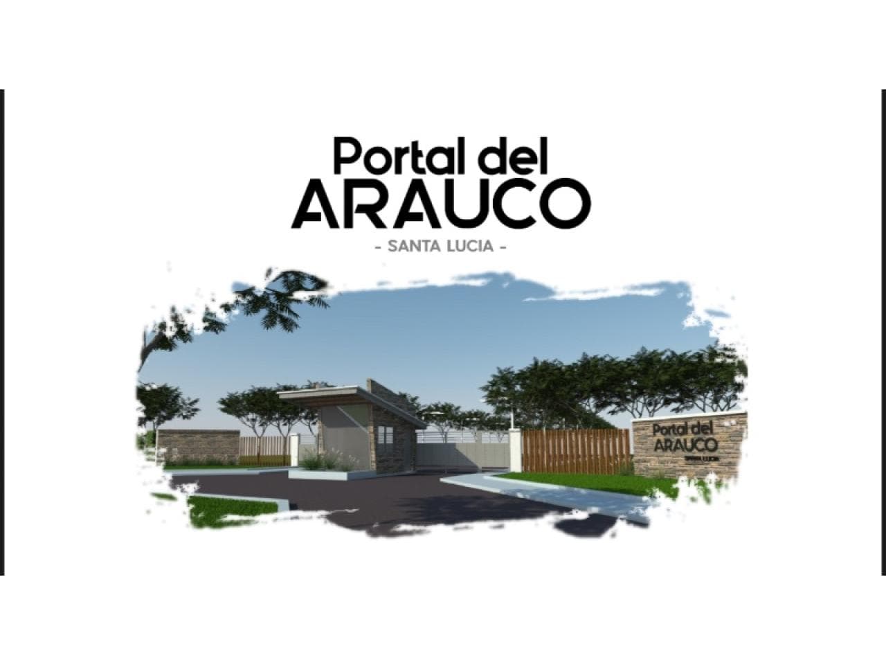 Venta. Lote 577 Mts Barrio Portal Del Arauco Santa Lucía, Listo Para Escriturar