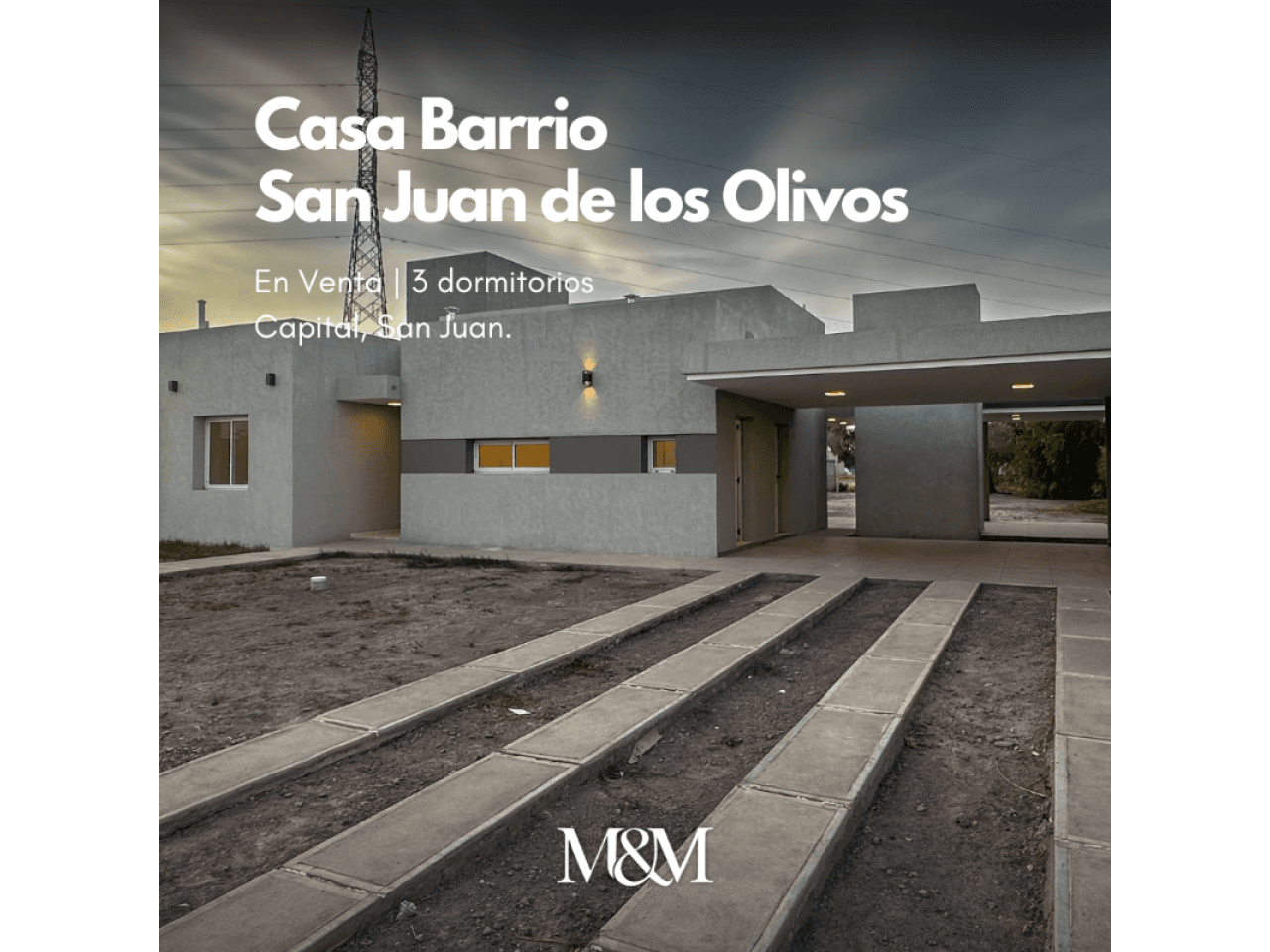 ⚫️  Venta Casa A Estrenar 3 Dormitorios | Barrio San Juan De Los Olivos |  Rivadavia