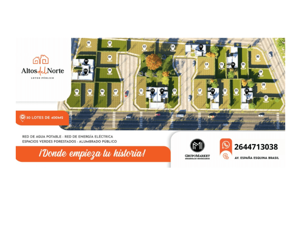 Venta Lotes 400m2 - Meglioli Antes De Calle 5 - Rawson