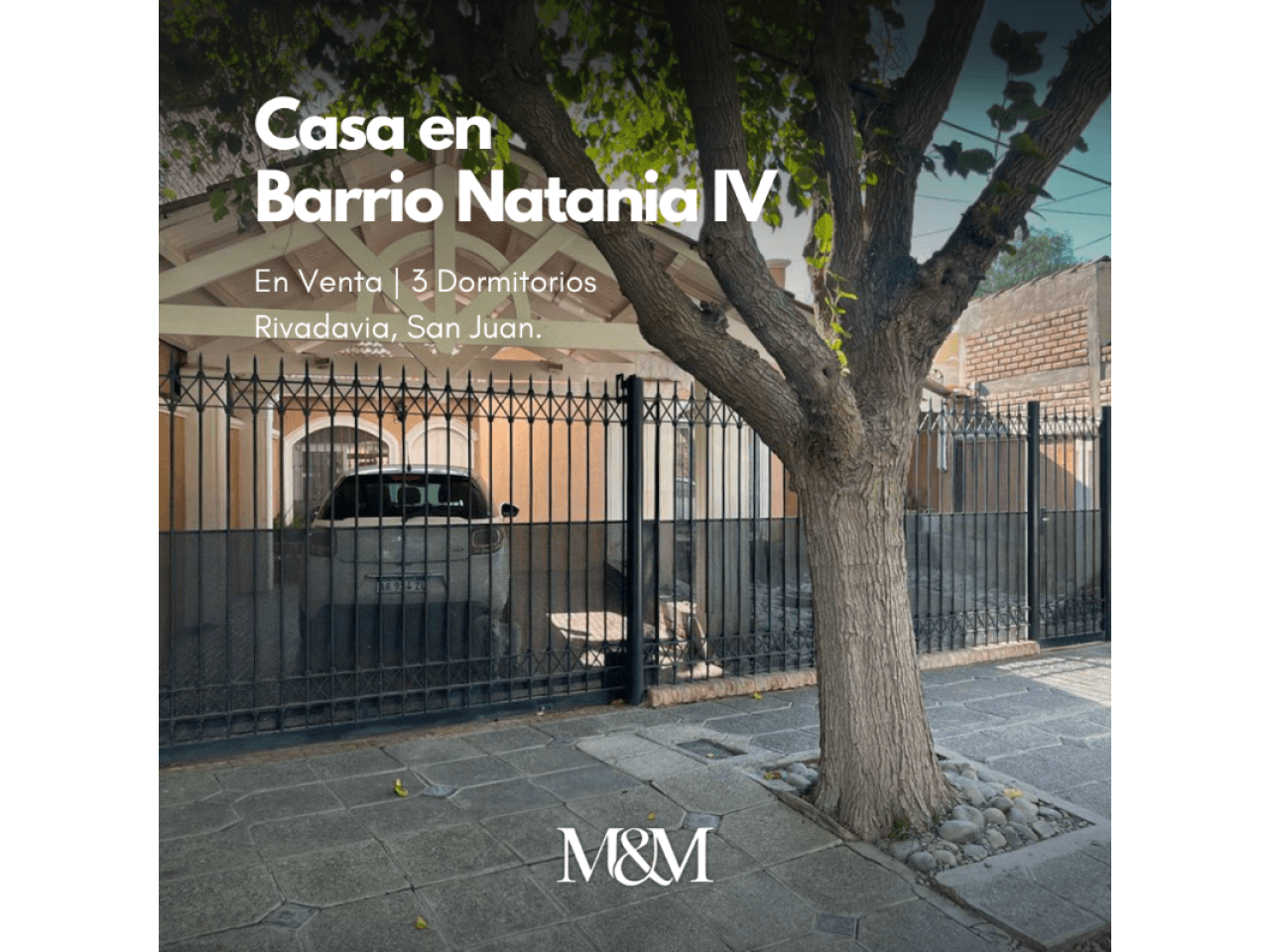 ⚫️ Venta Casa 3 Dormitorios | Barrio Natania Iv |  Rivadavia