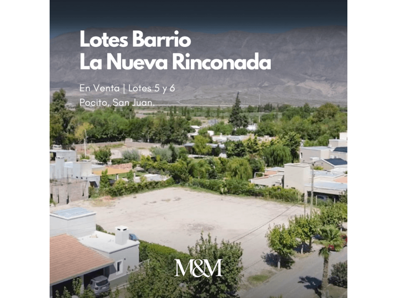 ⚫️ Venta Terrenos 700 M2 | La Nueva Rinconada | Pocito | La Mejor Ubicación En El Barrio