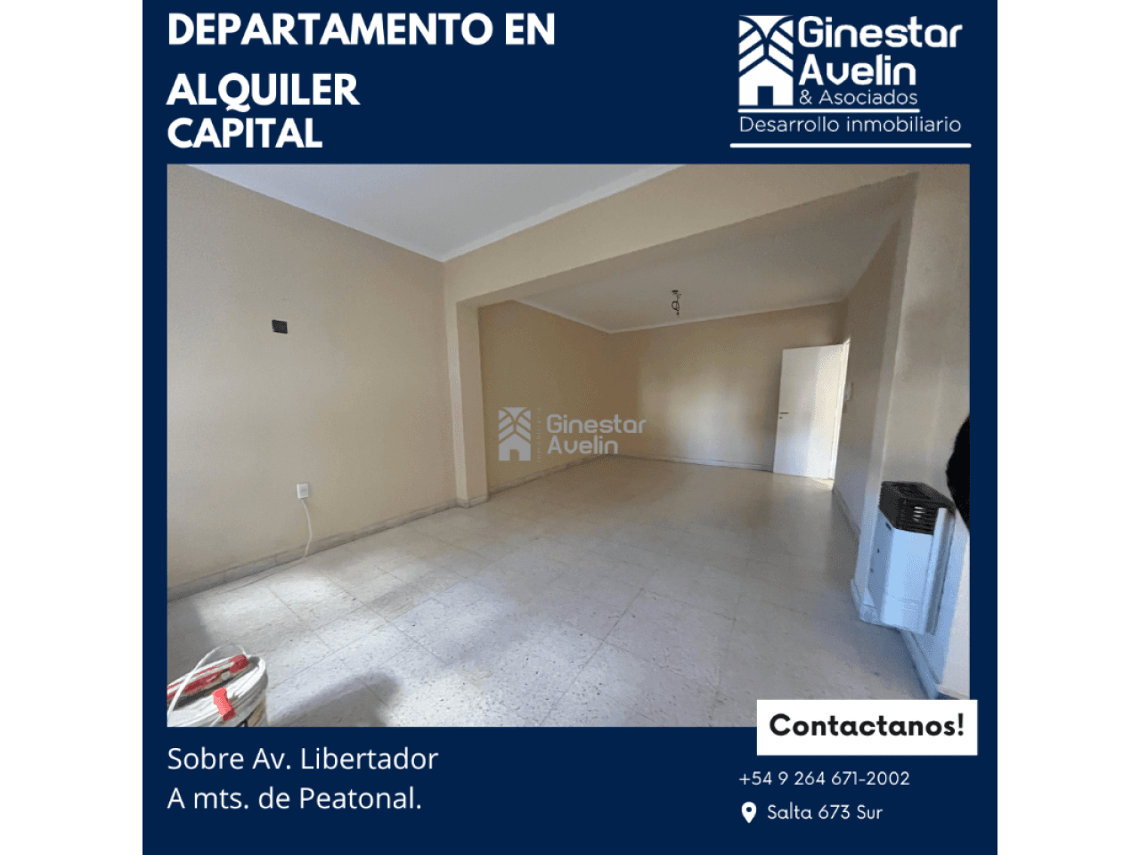 Venta - Microcentro - 5 Cocheras + 2 Departamentos - Sobre Av. Libertador. Capital - Apto Crédito