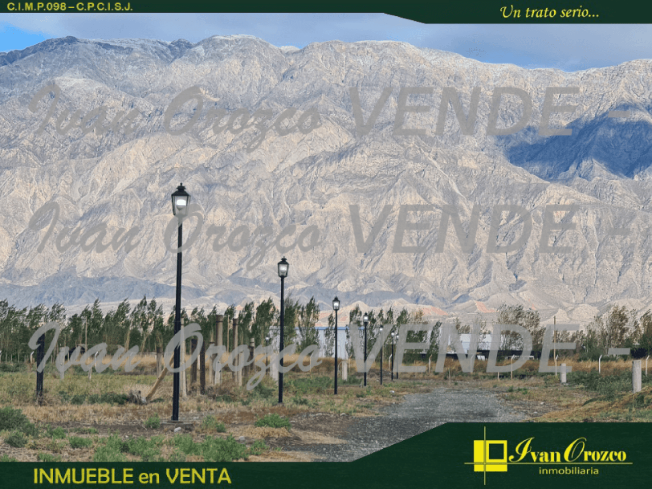 Red Inmobiliari Ivan Orozco - Vende... Lote En Complejo La Martina, Pocito
