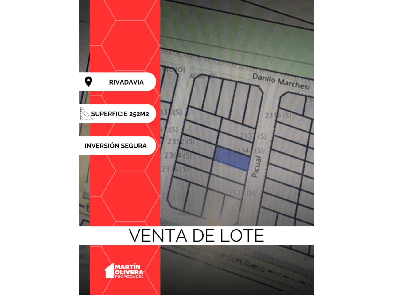 Venta De Lote En Alto Verde, Rivadavia