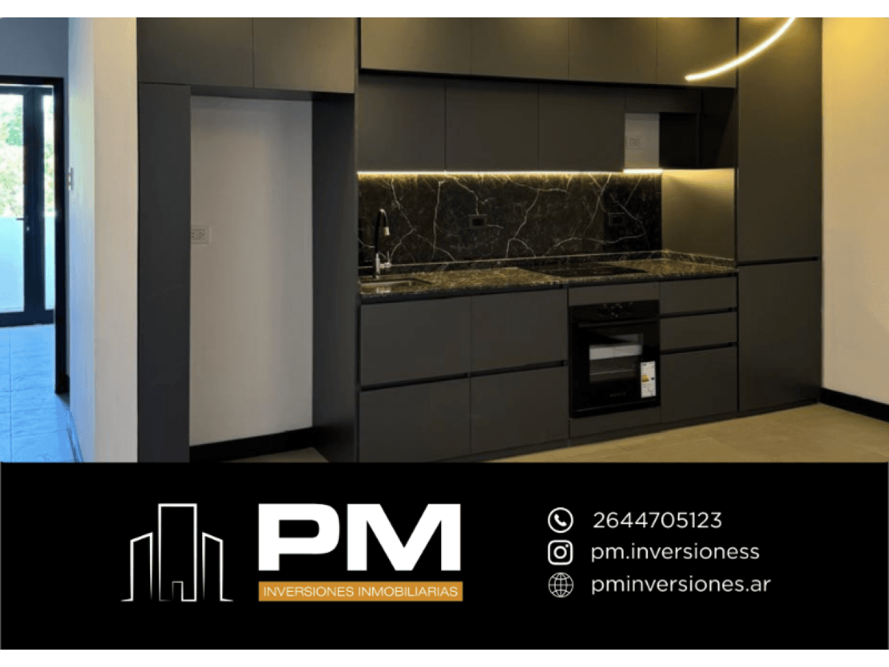 ◼️ Alquiler Departamento En Martin Ii - 1 Dormitorio - Balcón + Cochera - Capital - Pm Inversiones ◼️