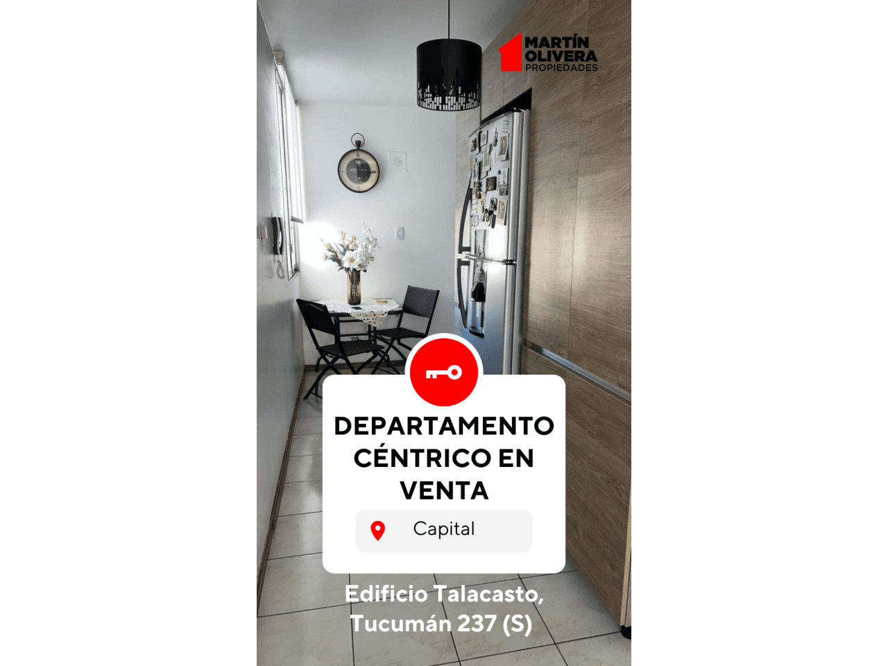 Venta De Departamento Céntrico