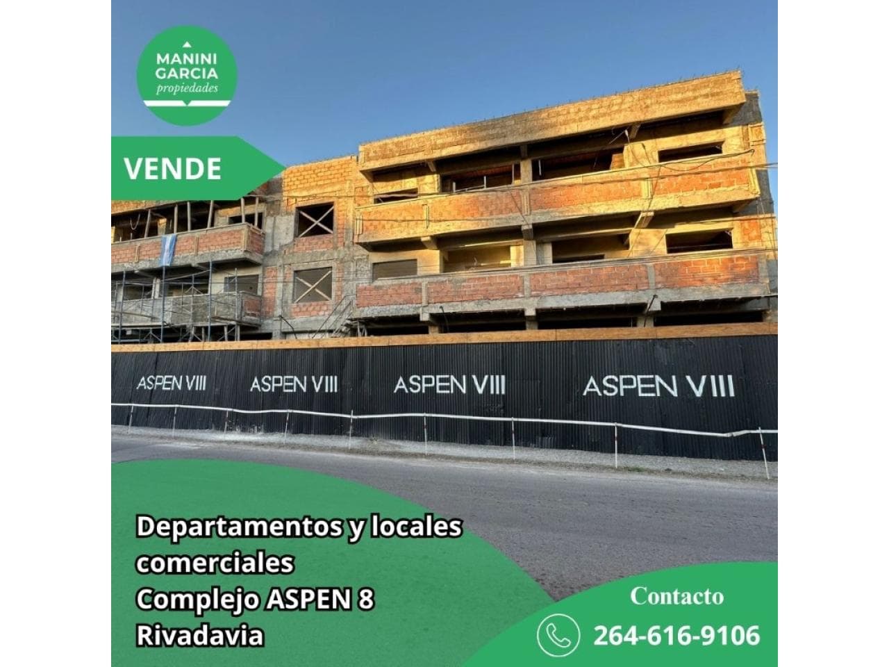 Complejo De Departamentos Y Locales A Estrenar - Aspen Viii - Rivadavia