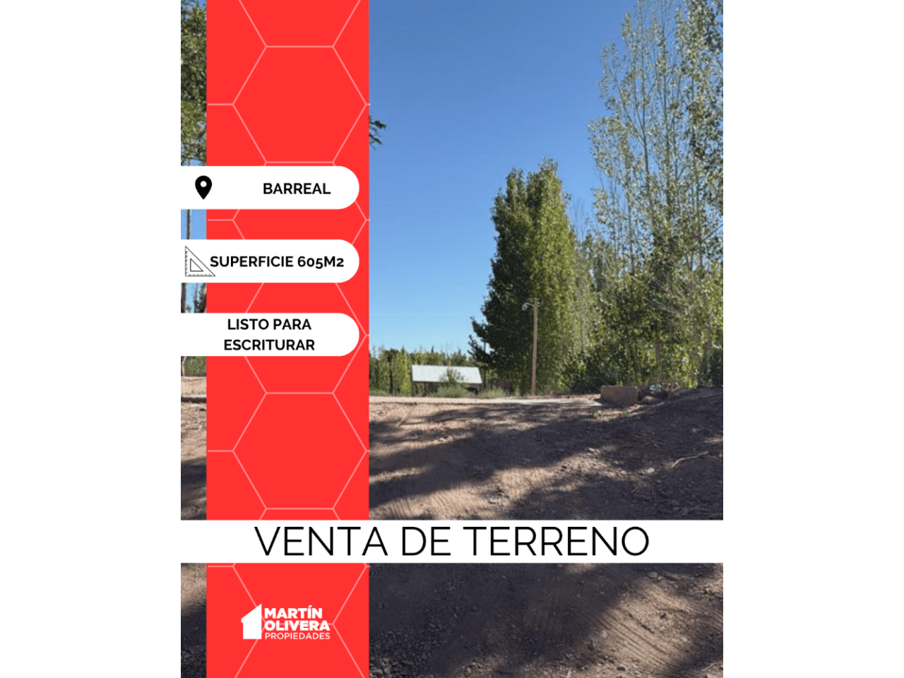 Venta De Terreno En Barreal