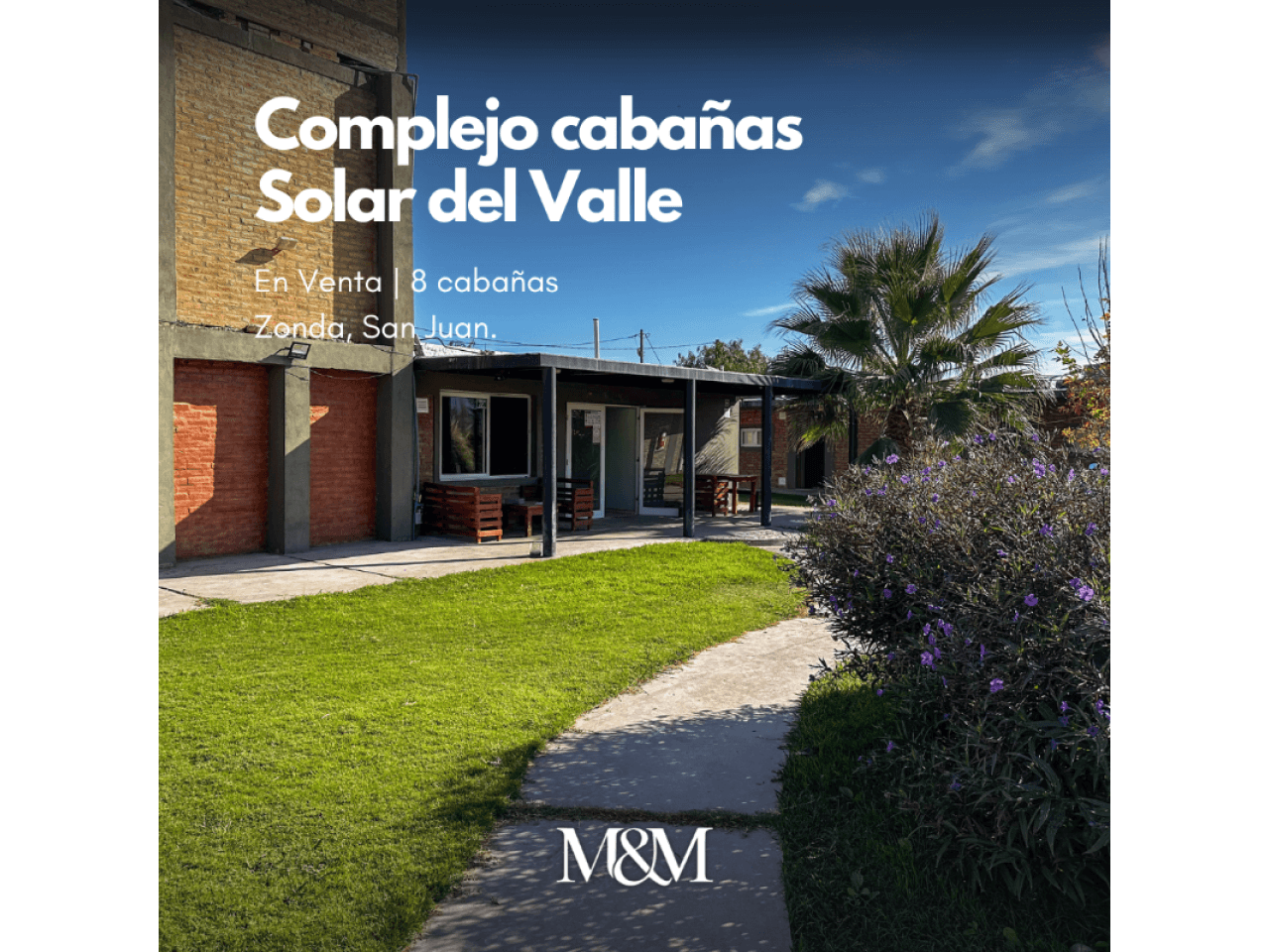⚫️ Venta Complejo De 9 Cabañas | Zonda | Inversión