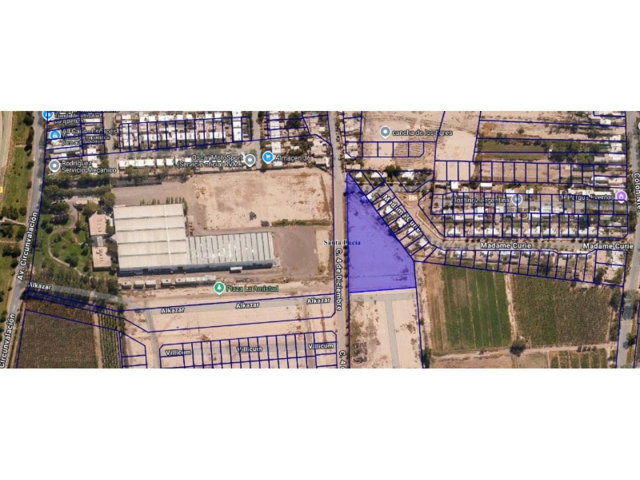Venta. Terreno Para Desarrollo Inmobiliario, 126m De Frente. Santa Lucia