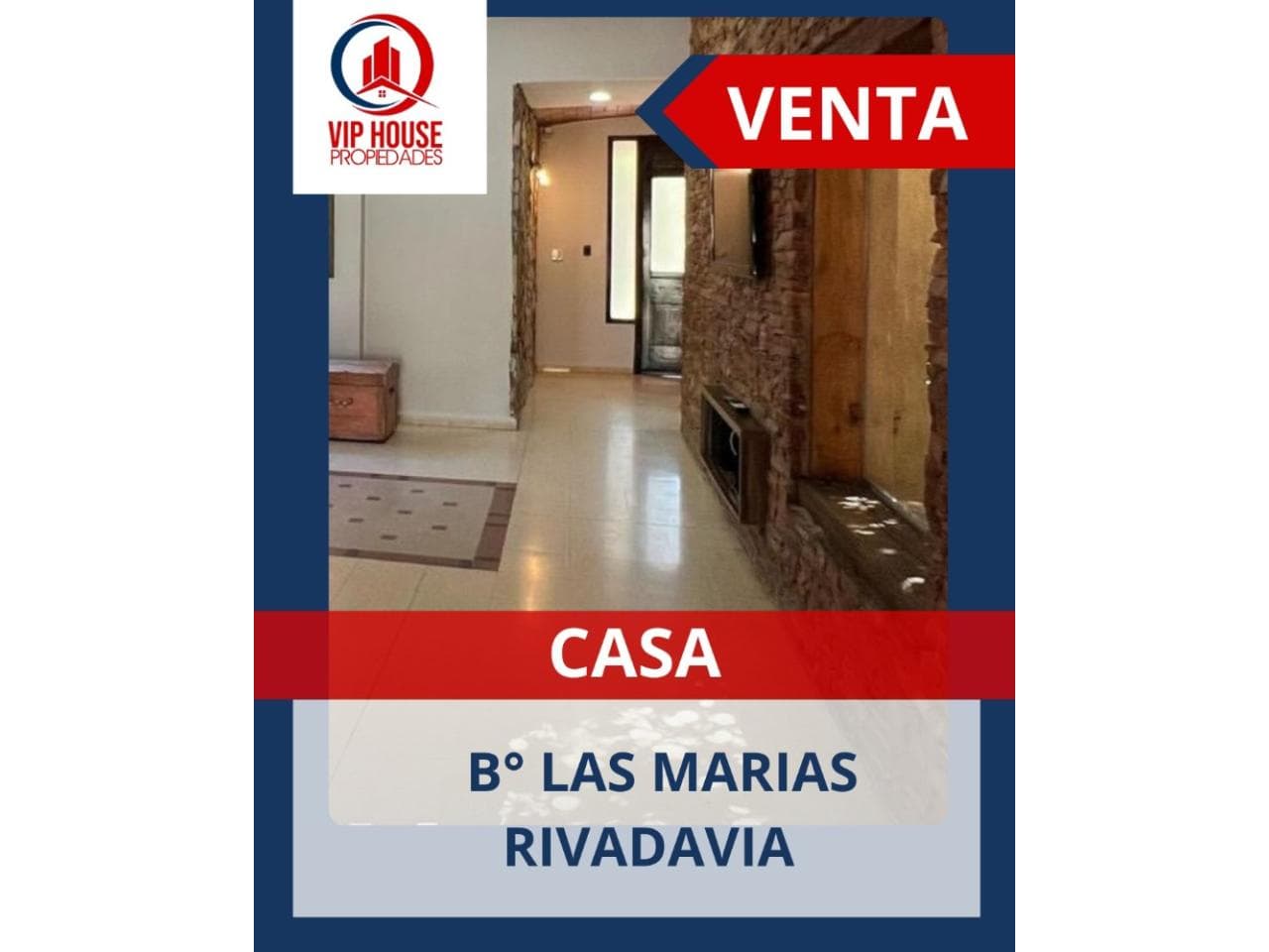 Venta Hermosa Casa B° Las Marias Rivadavia*10