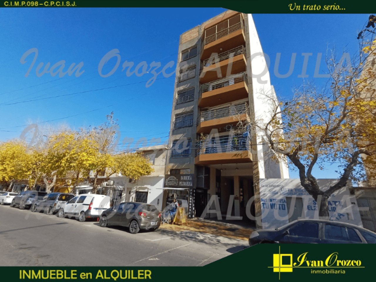 Red Inmobiliaria Ivan Orozco- Alquila... Monoambiente En Av. Rioja Y Laprida. Capital