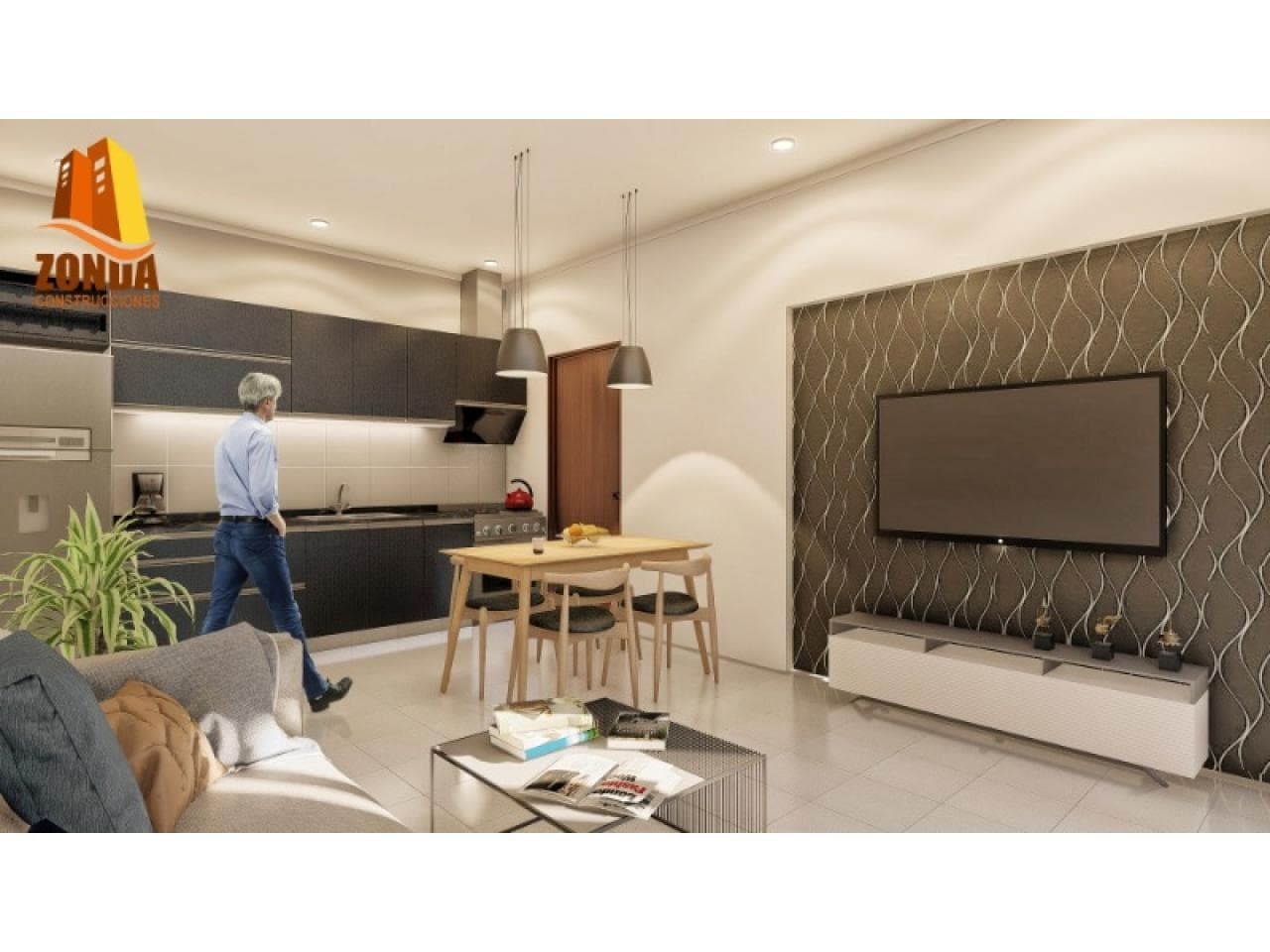 Departamento, 2 Dormitorios. Santa Lucia