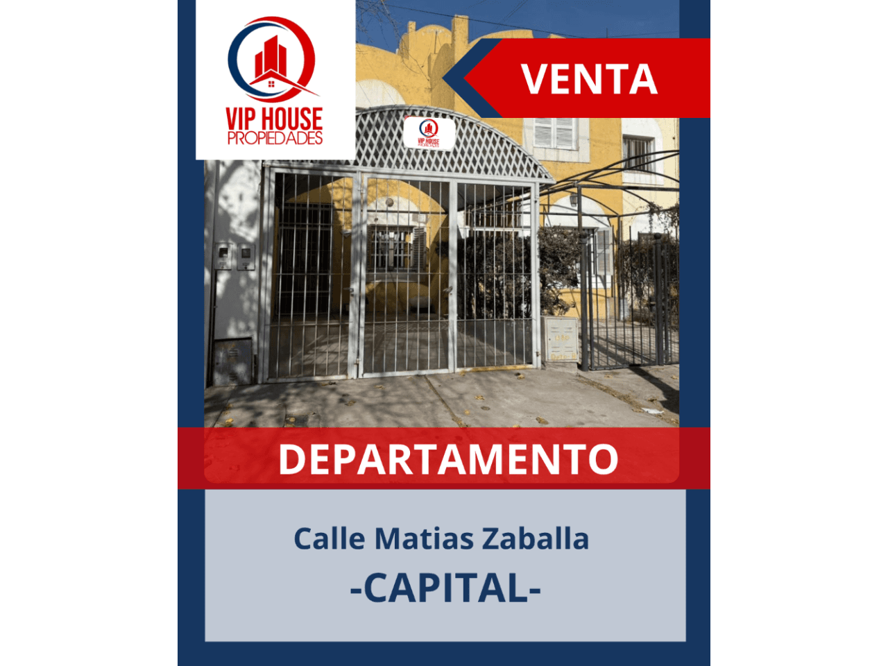 Venta Departamento Zona Capital  *8