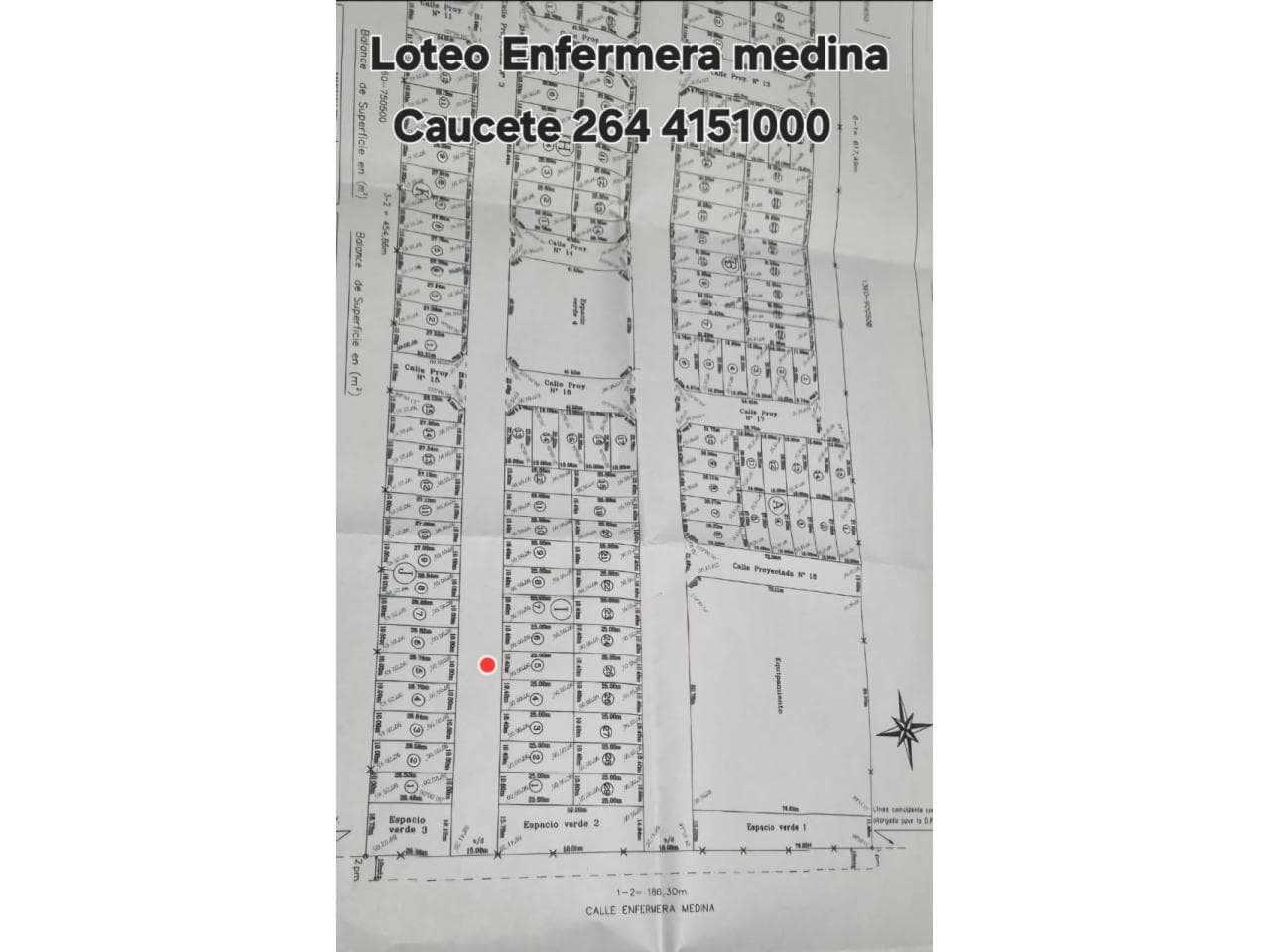 Lote En Enfermera Medina 10m X 27m En Caucete