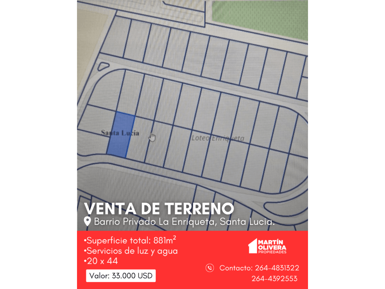 Terreno En Venta En Barrio Privado, Santa Lucia