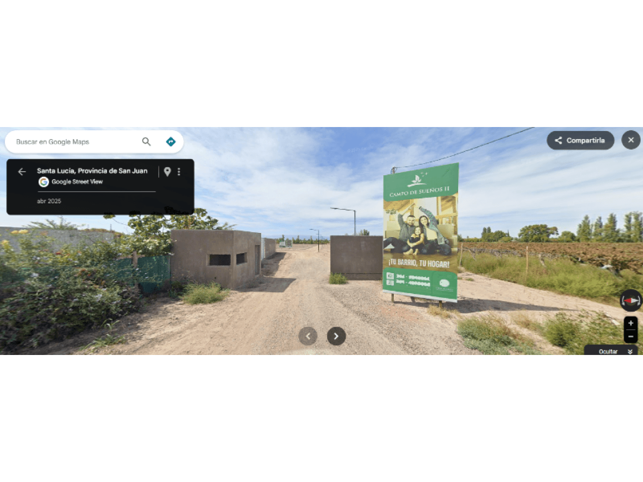 Lote 450 M2 En Zona Privilegiada De Santa Lucia . Campo De Sueños 2. Proyecto Incluido