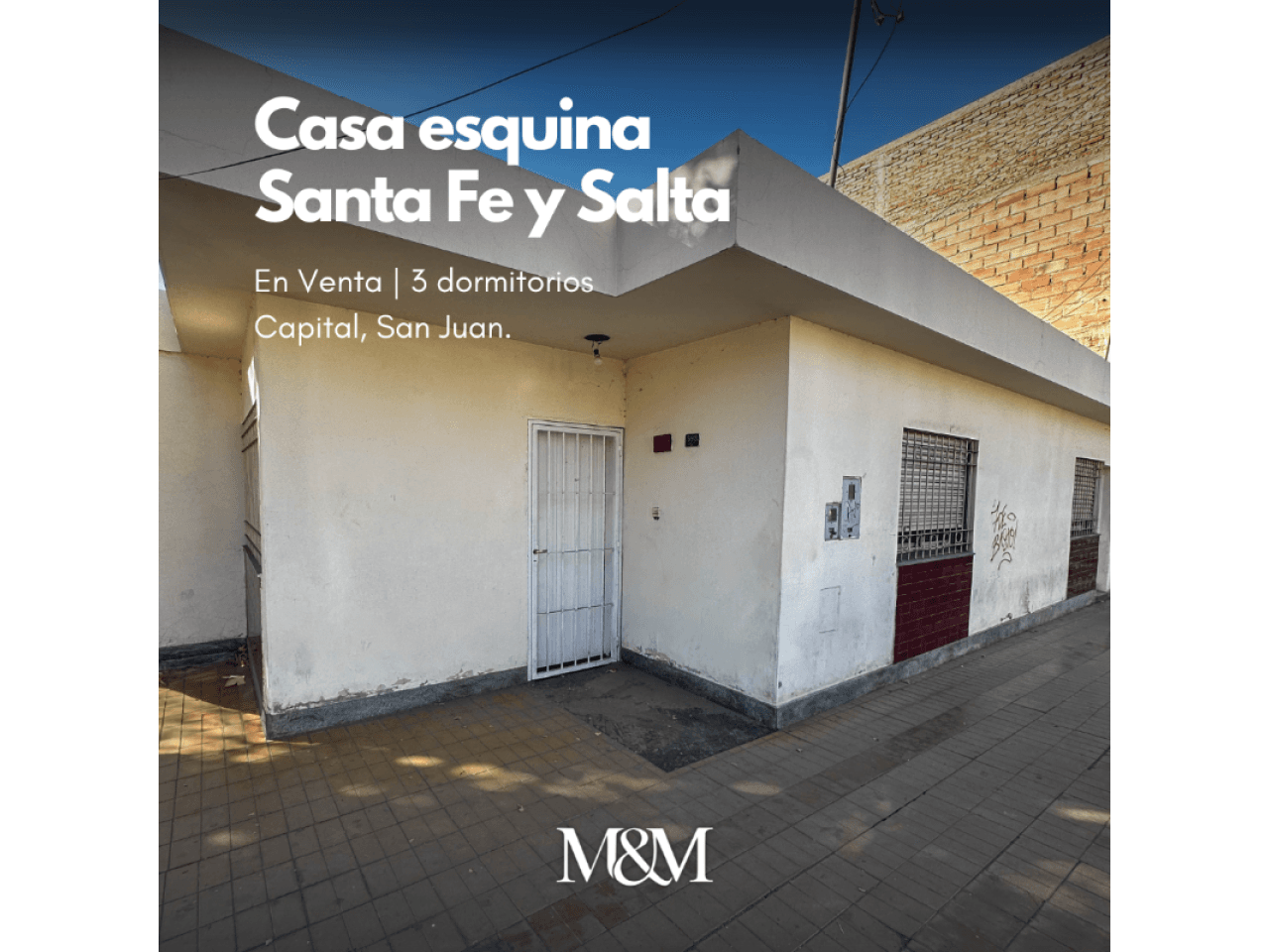 ⚫️ Venta Casa 3 Dormitorios | Esquina Santa Fe Y Salta | Capital
