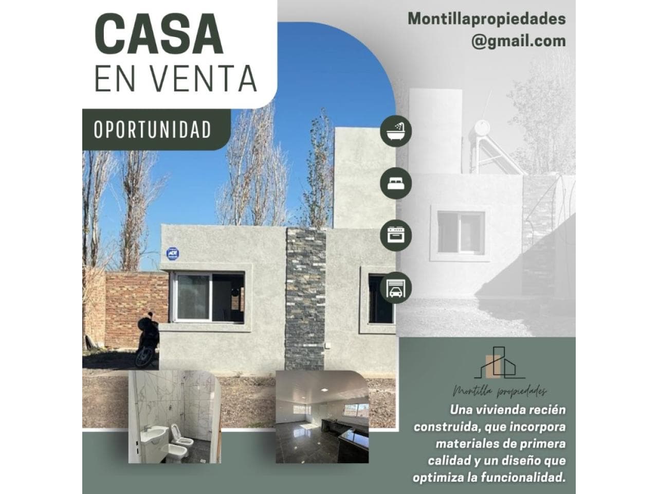 A Estrenar - Casa Dos Dormitorios En Santa Lucia.