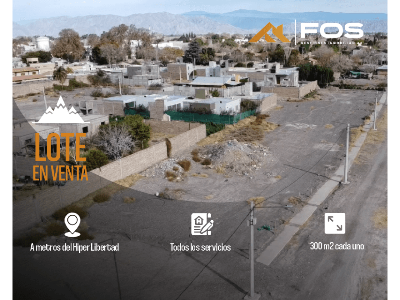 Venta Lotes De 300m2 A Metros De Hiper Libertad. Capital