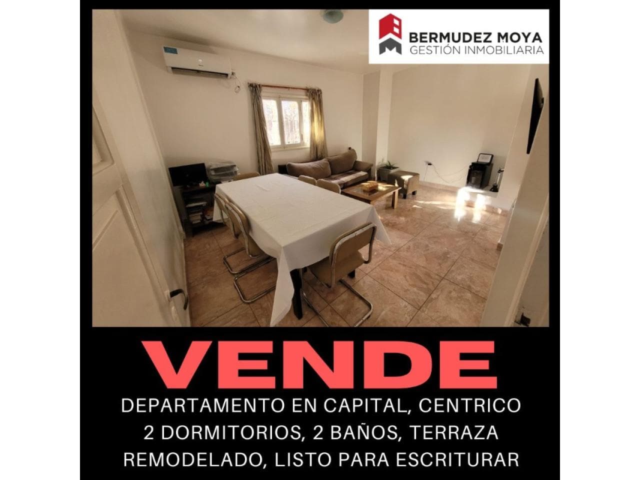 Venta. Departamento En Primer Piso, 2 Dormitorios, 2 Baños, Remodelado, Céntrico, Sobre Avenida Córdoba. Capital