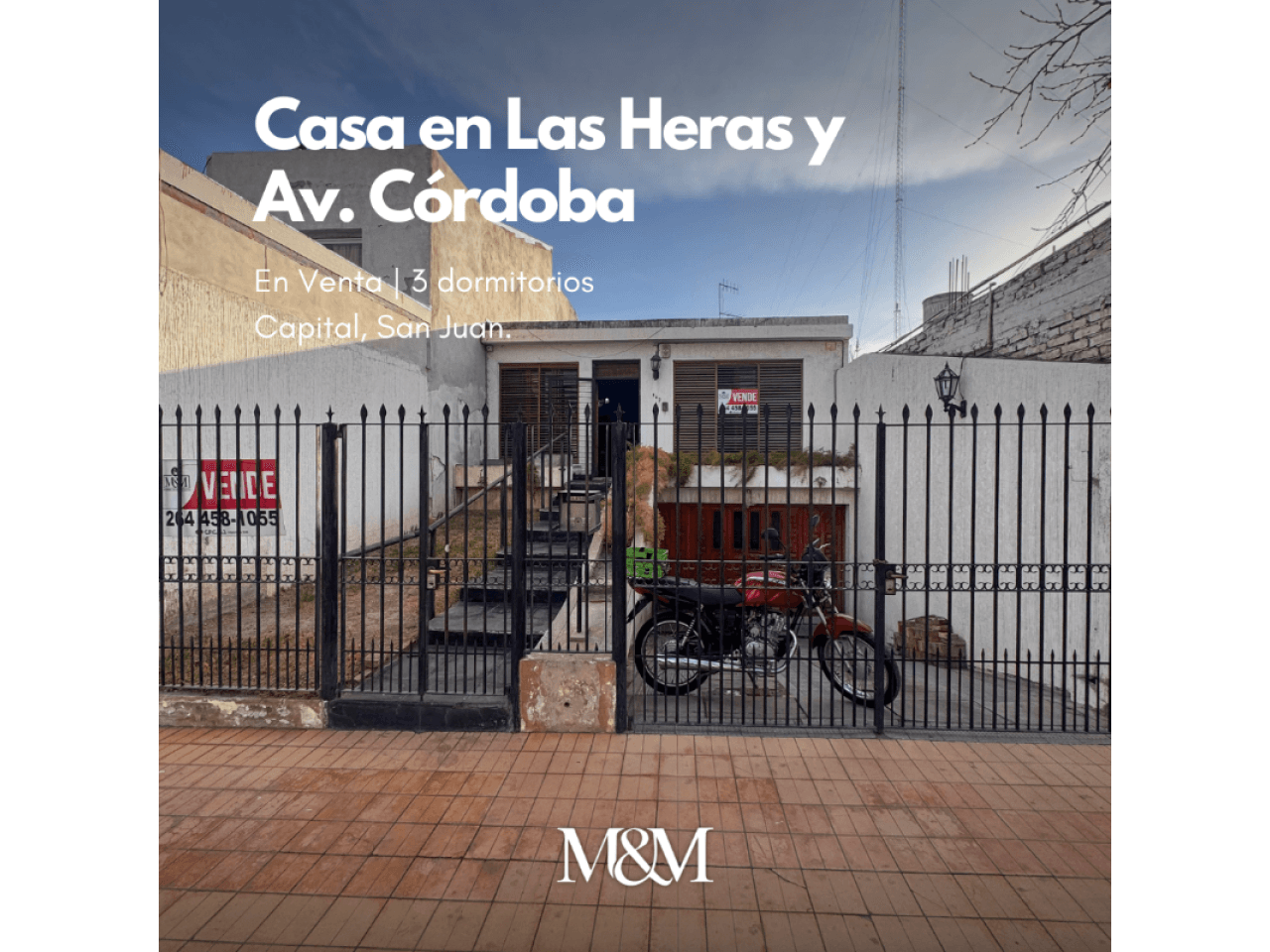⚫️ Venta Casa 3 Dormitorios | Las Heras Y Av. Cordoba | Capital