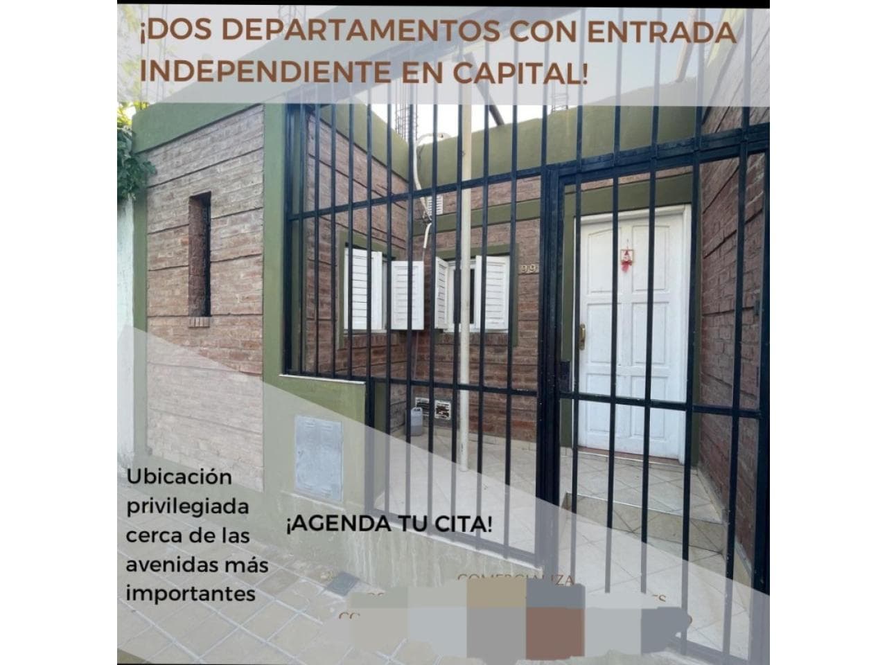 Terreno 250m Con 2 Depto Construidos En Trinidad A 4 Cuadras De La Terminal