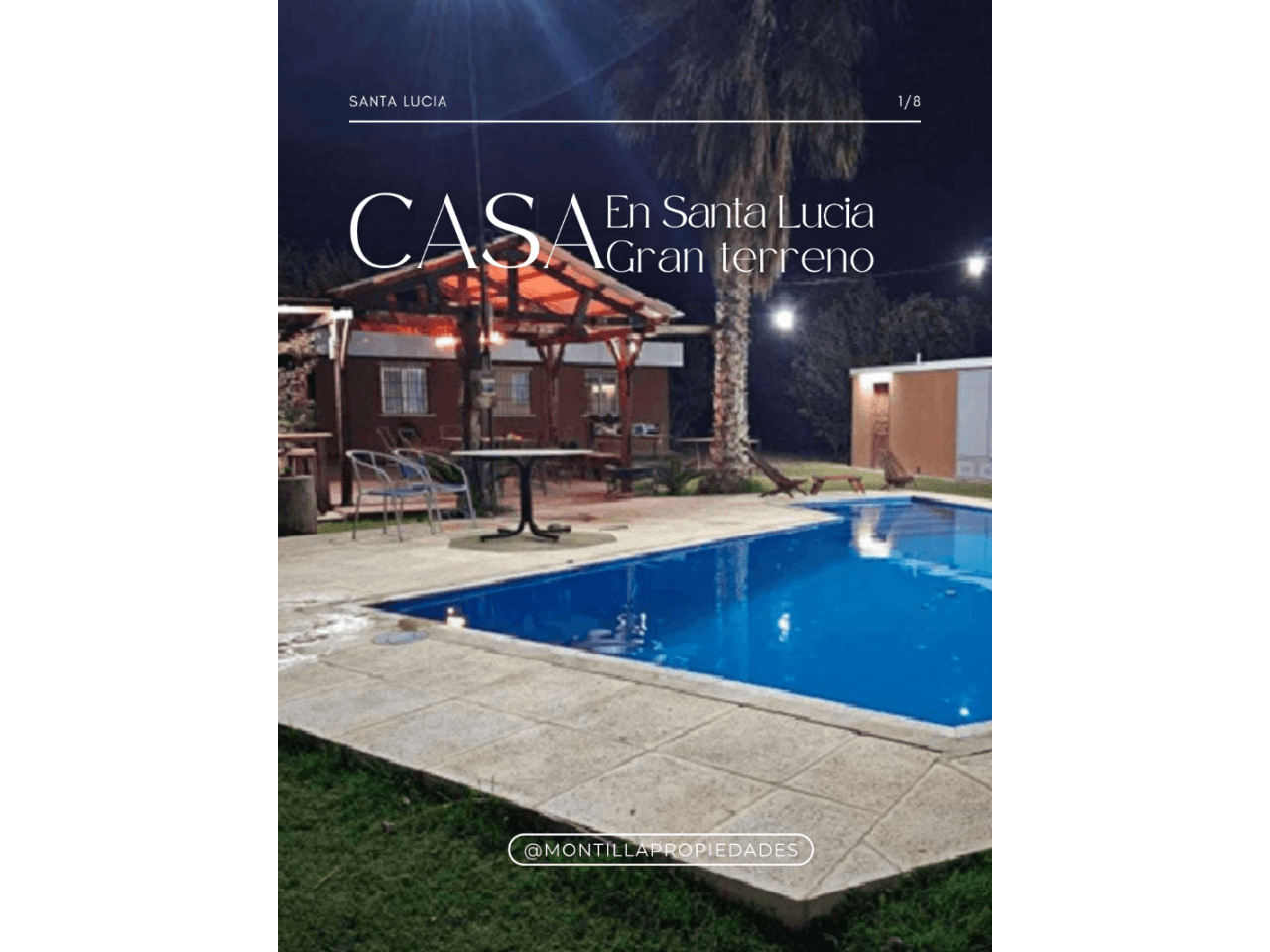 Casa Gran Terreno + Salon Comercial
