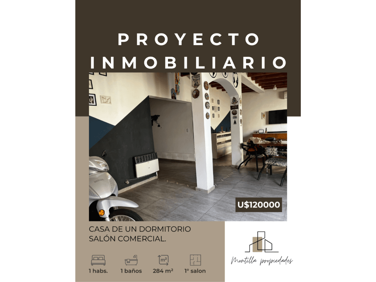 Casa + Salon - Zona Comercial