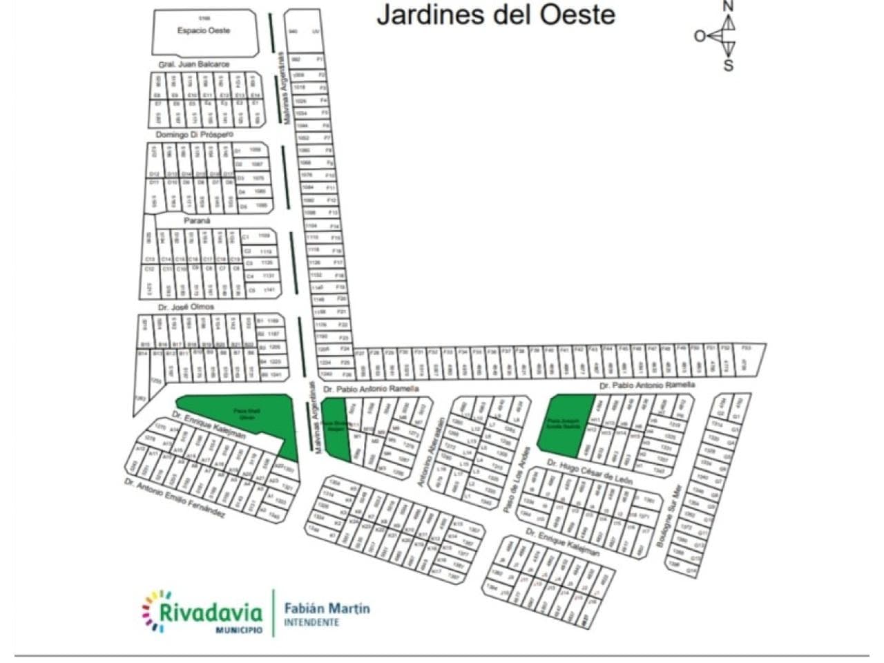 Lote Barrio Jardines Del Oeste