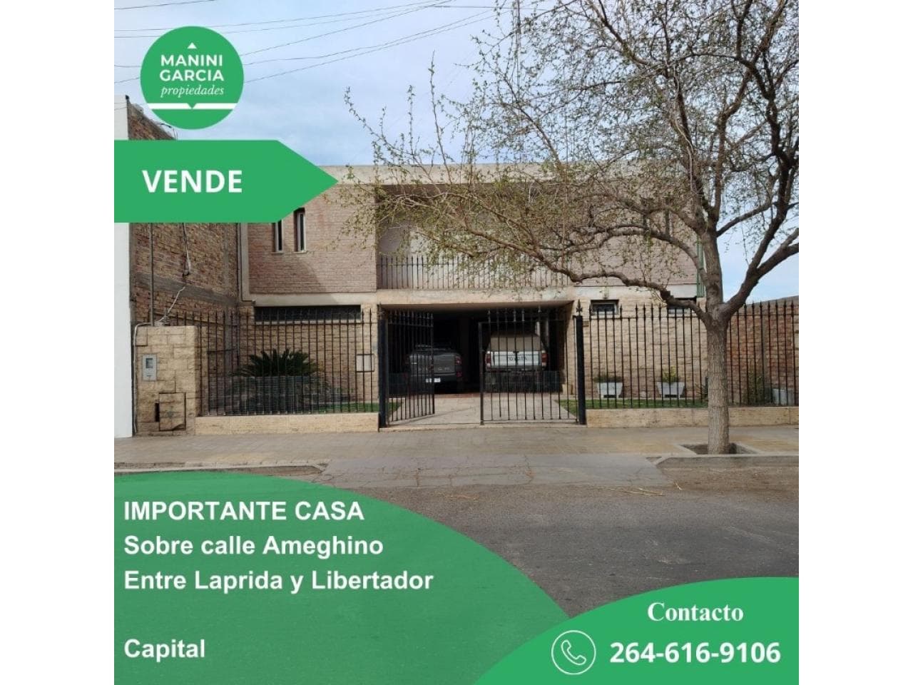 Venta - Casa Ameghino Y Libertador - Capital - Apta Credito