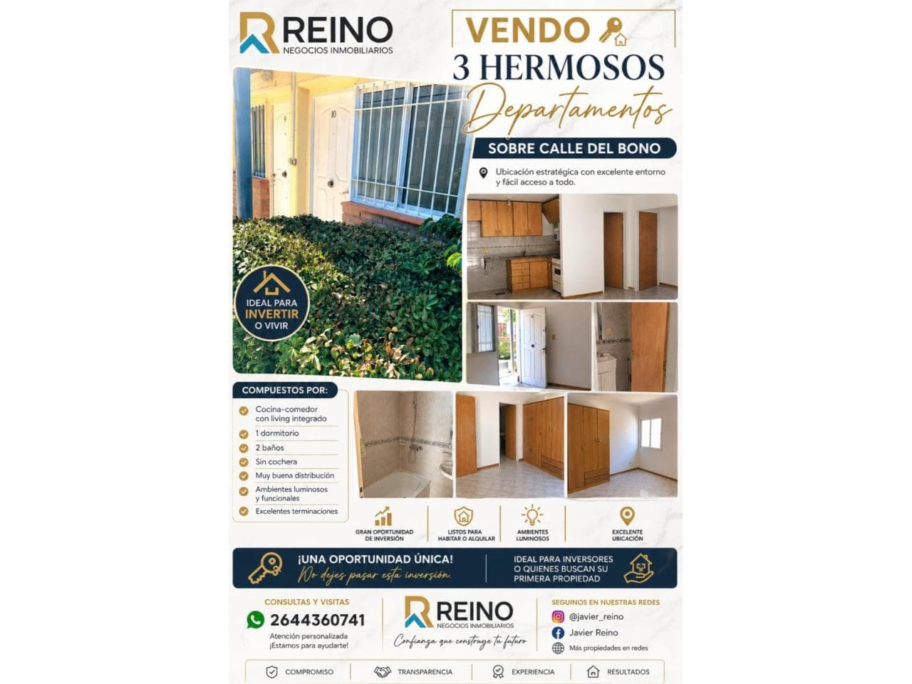 🏙️ Vendo Hermosos Departamentos En Capital 🏙️ ✨ Excelente Oportunidad De Inversión ✨