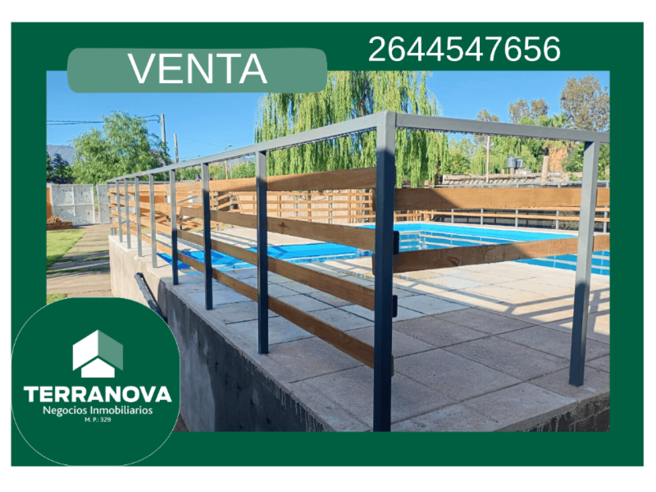 Venta. Hermoso Quincho En Ullum