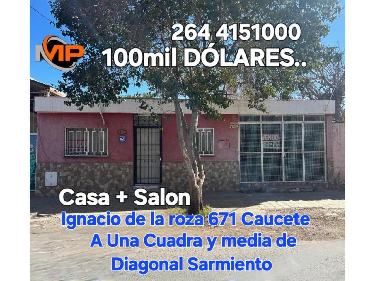 Venta. Casa Amplia Y Salón Amplio Y Salón Comercial N