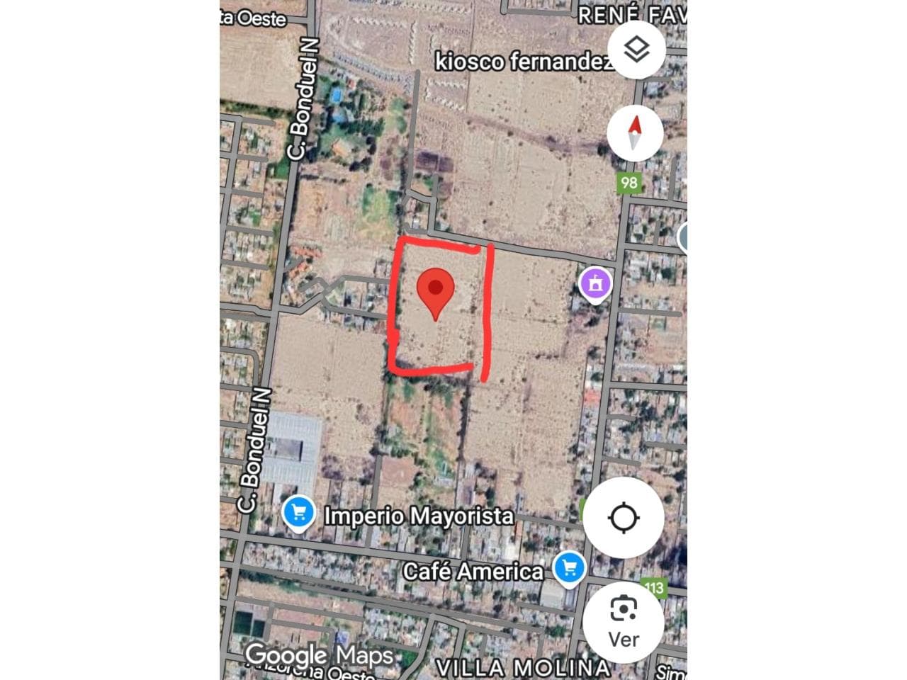 Venta. Terreno De Gran Dimensión En Chimbas A Metros De Benavidez