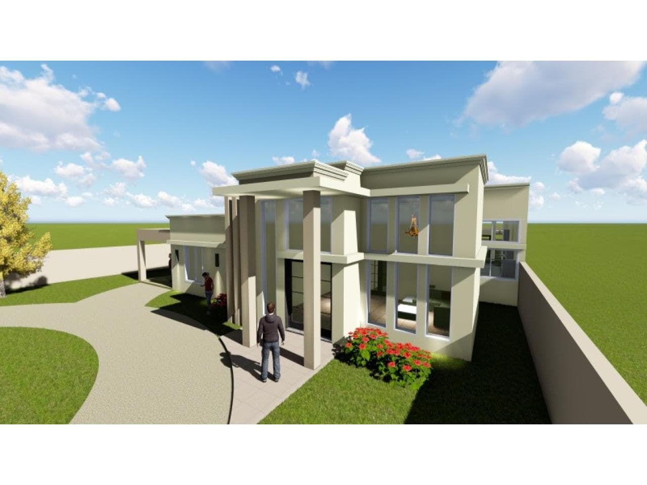 Venta. Casa En Obra, 3 Habitaciones, Estilo Canadiense. Rivadavia
