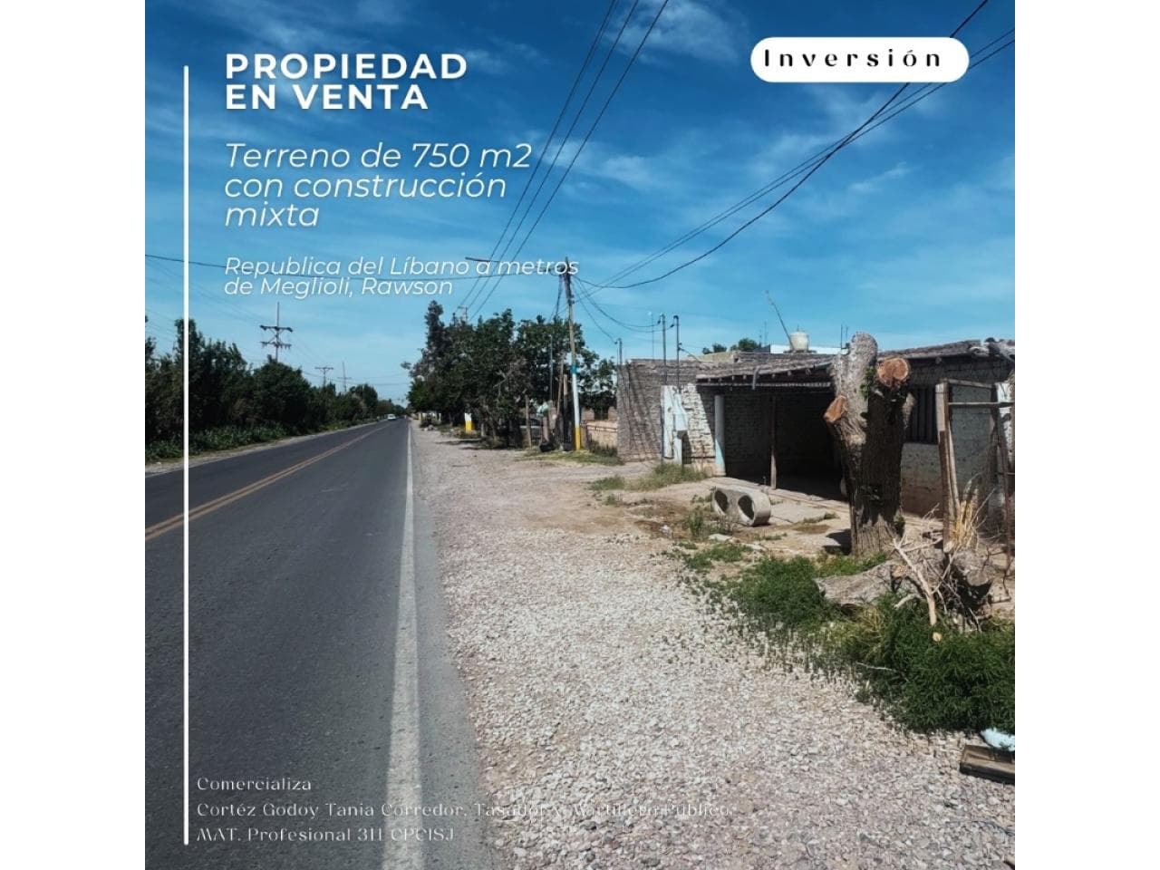 Venta Propiedad Mixta Con Terreno De 750m²  Sobre Rep. Del Líbano A Metros De Meglioli