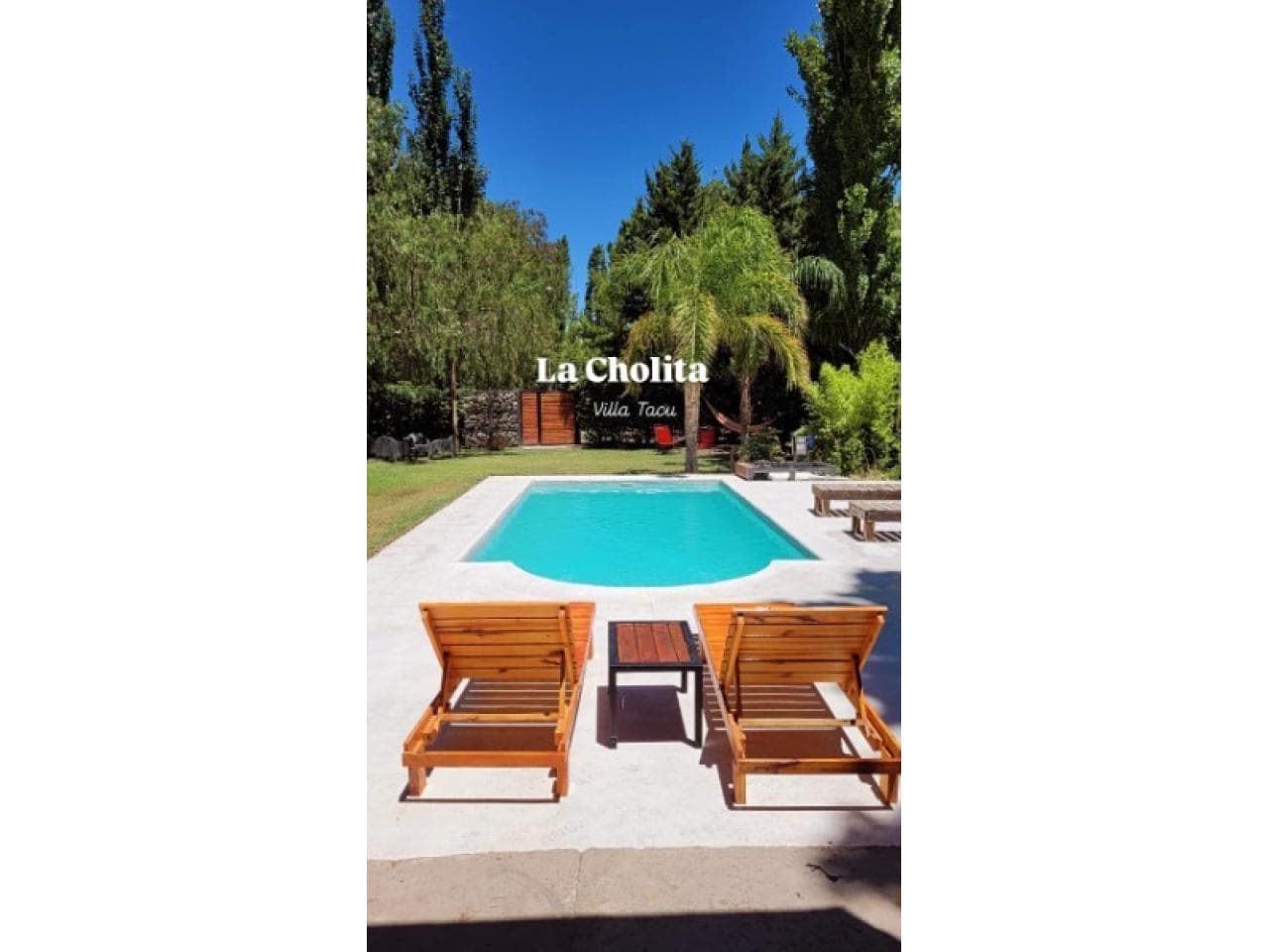 Villa Tacu. Casa Quinta Para 2 A 6 Pers