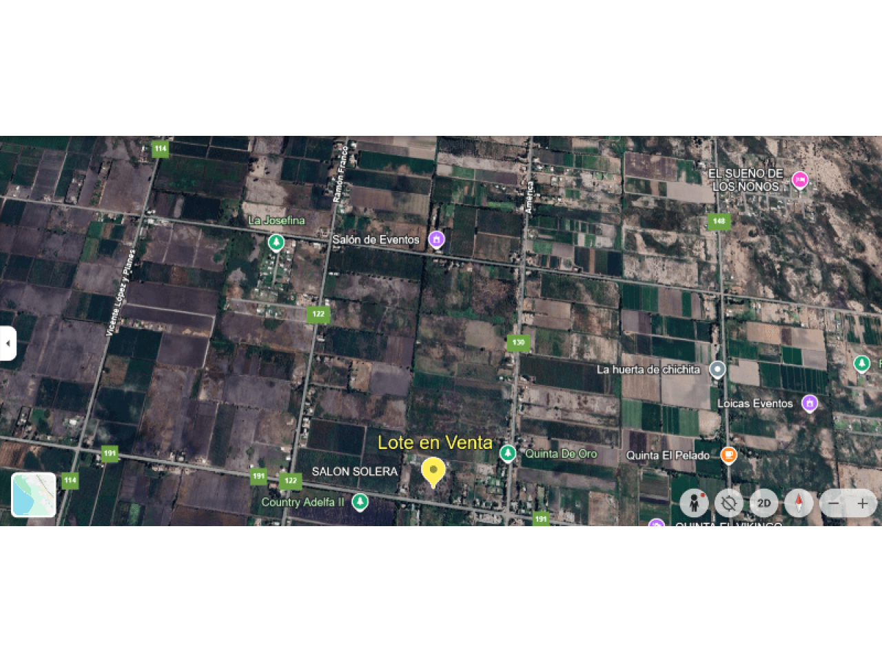 Venta. Lote En El Medano De Oro