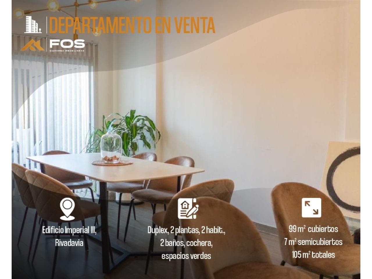 Venta. Gran Duplex De Dos Habitaciones. Capital