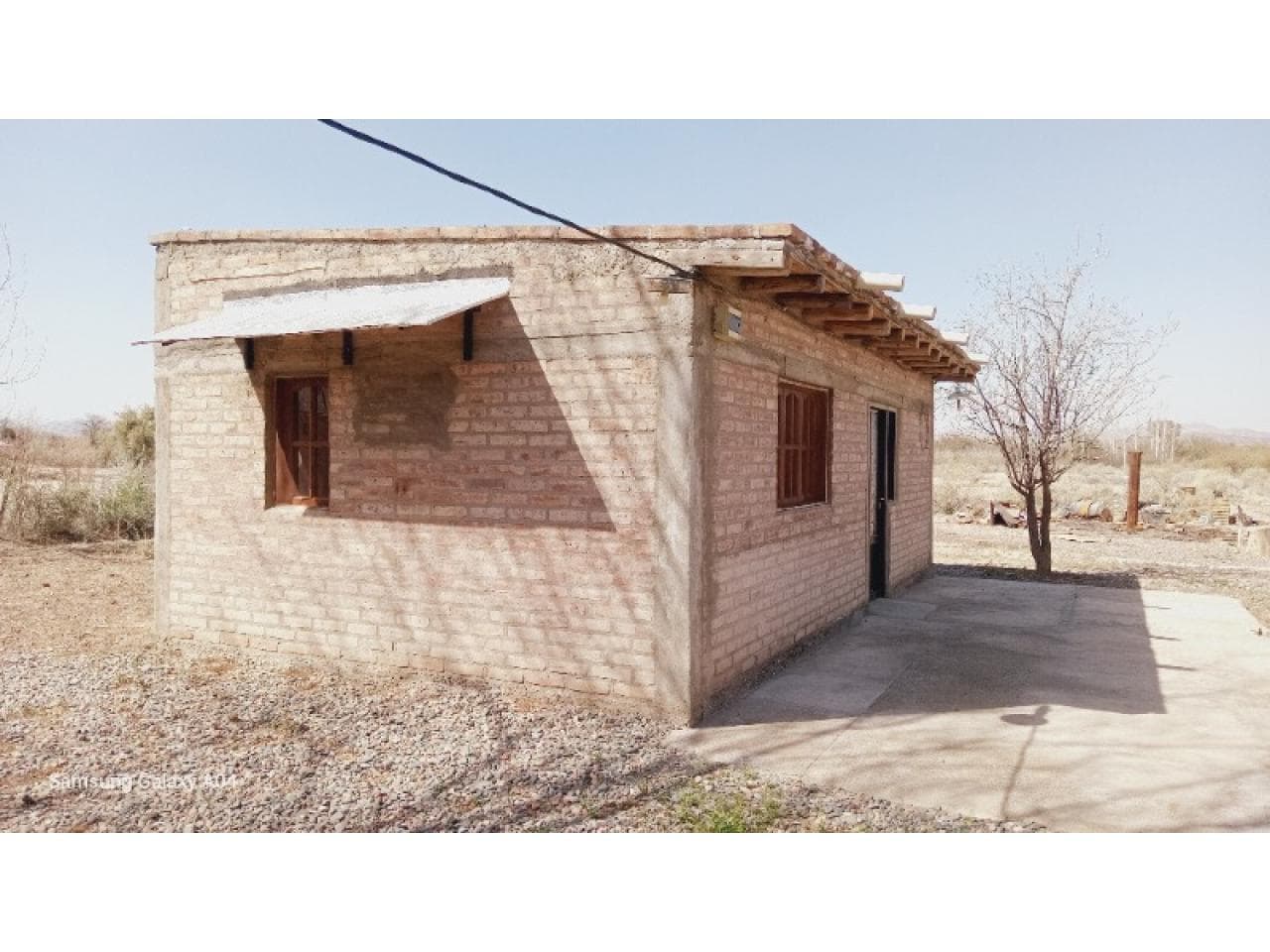 Venta Terreno Con Departamento. San Roque, Jachal Cerca De Agua Negra