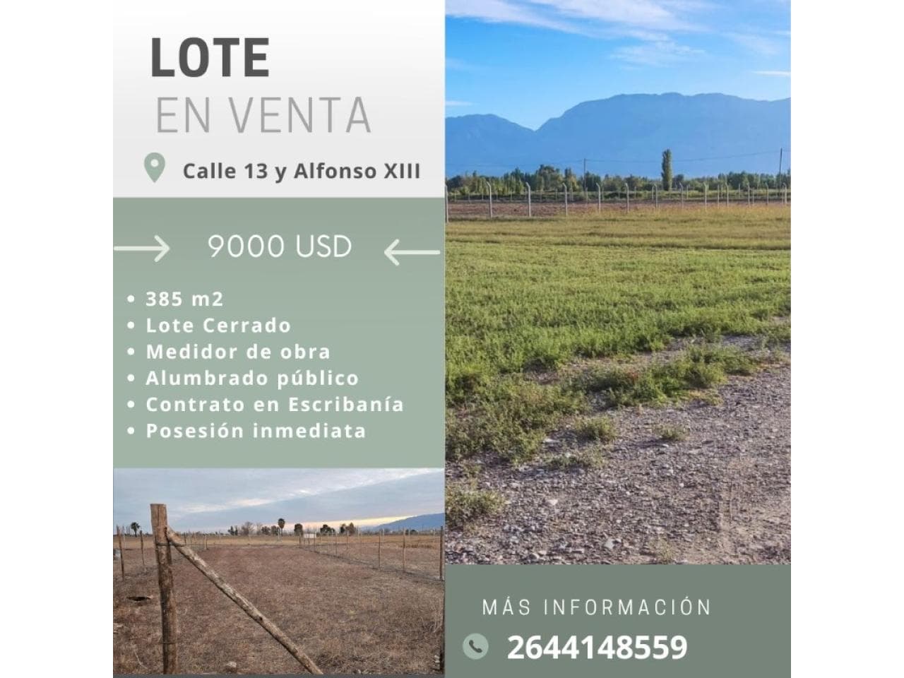 Lote En Venta Calle 13 Y Alfonso Xiii