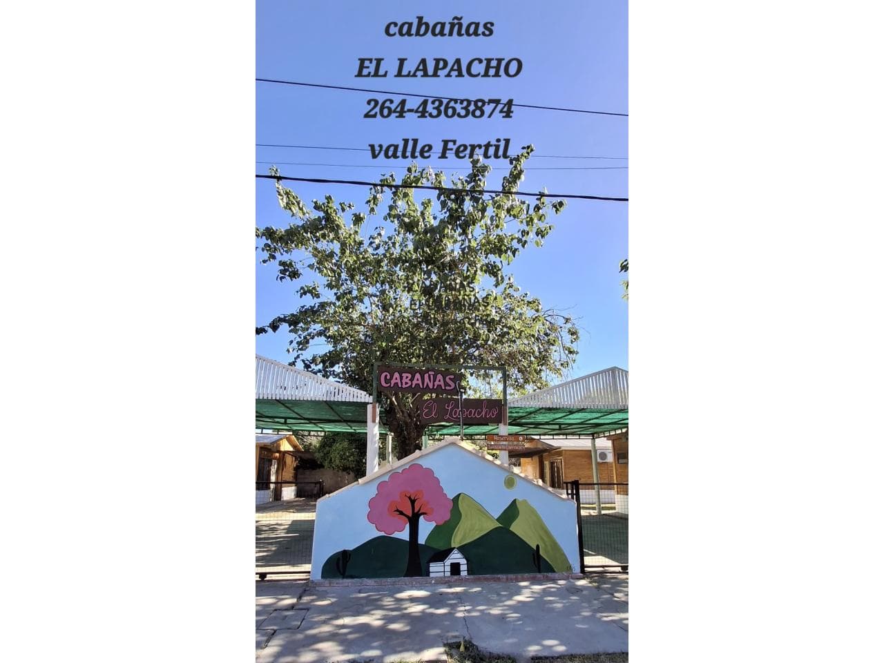 Alquiler De Cabañas El Lapacho Para 6 Personas. Valle Fertil