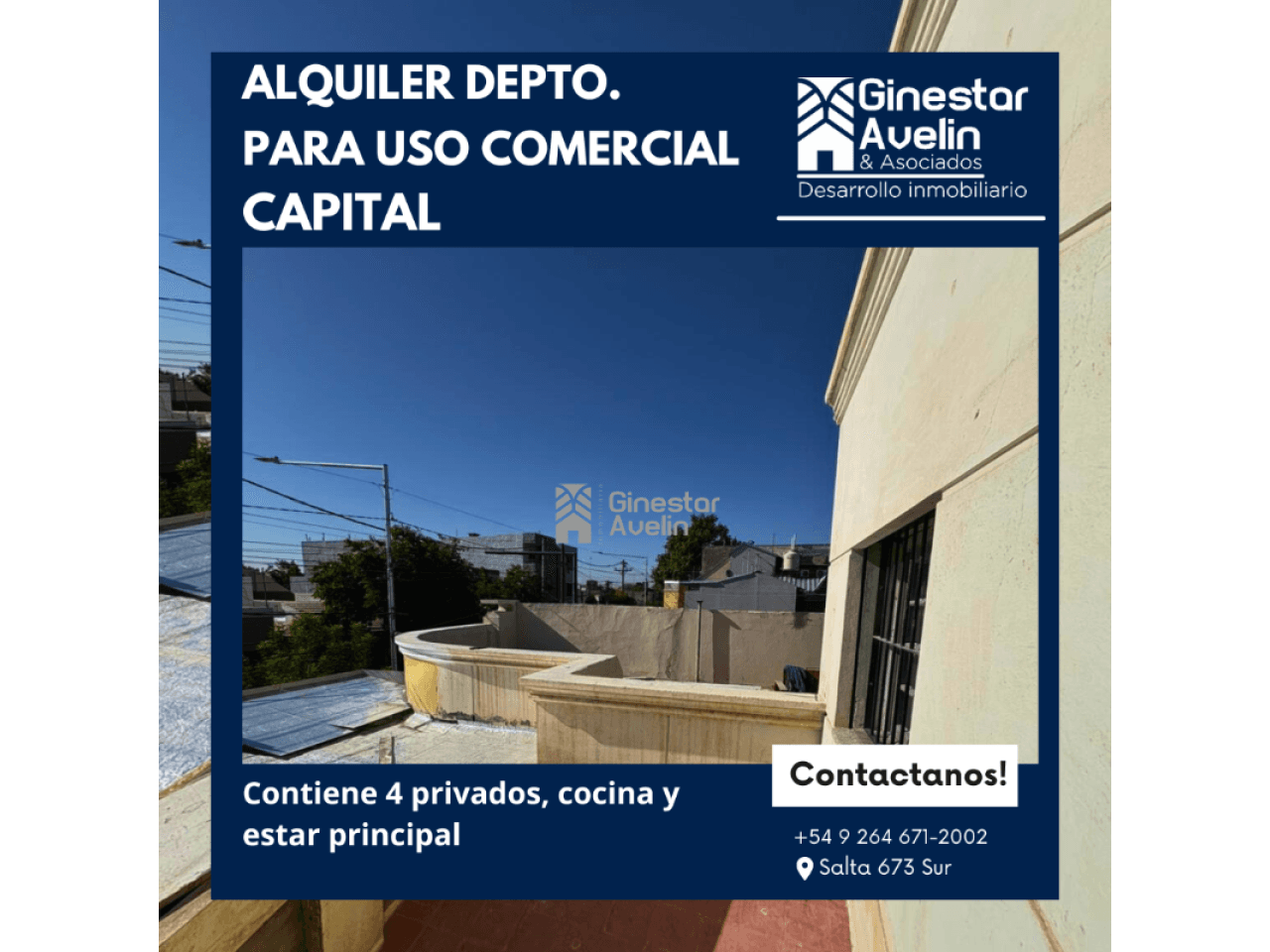 Alquiler - Departamento - 4 Privados - Gral. Acha Y Mariano Moreno - Capital