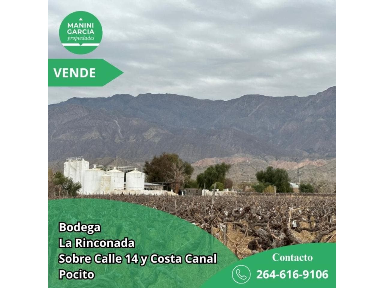 Venta - Bodega En Pocito - La Rinconda