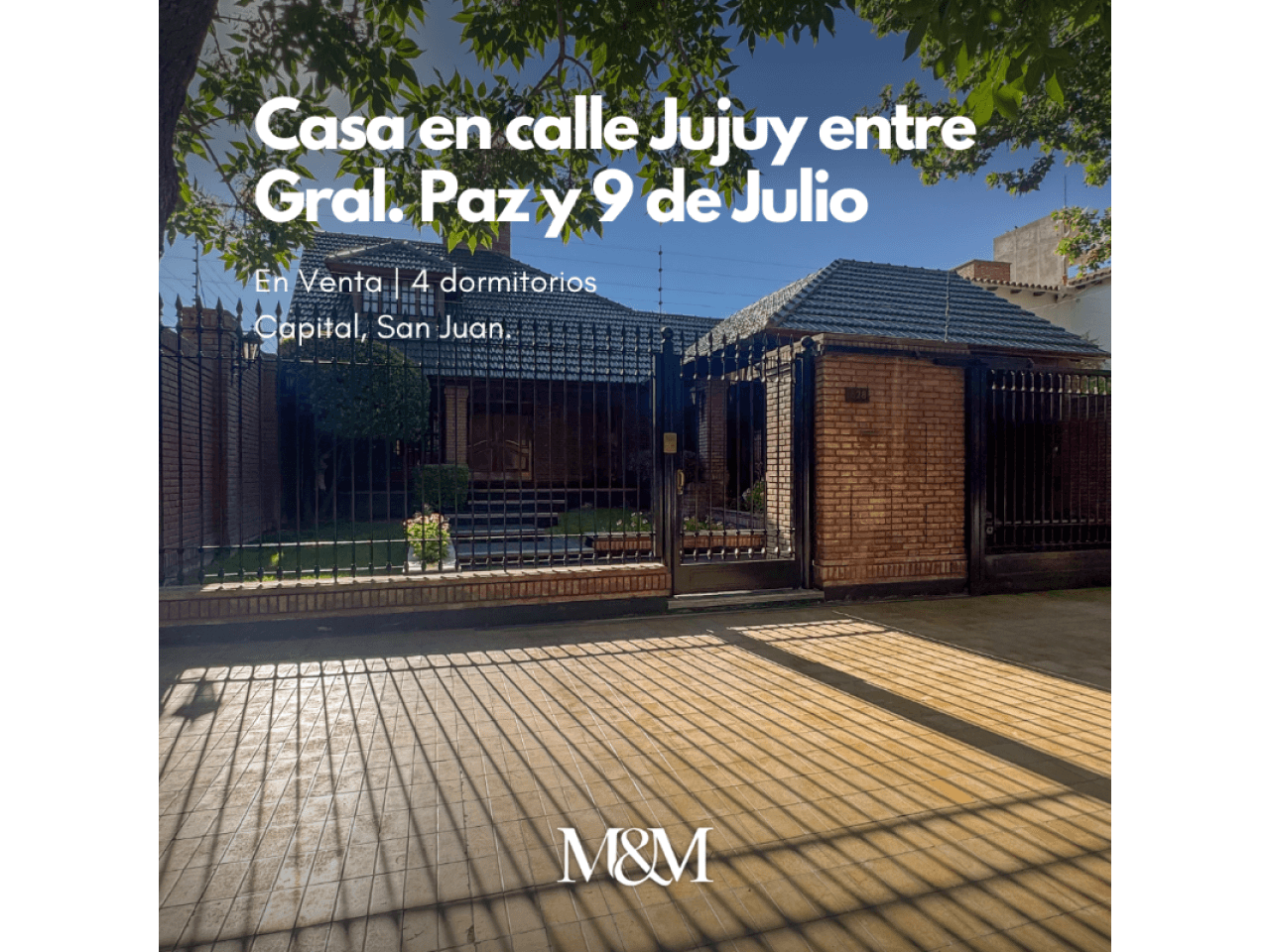 ⚫️ Venta Casa 4 Dormitorios | Jujuy Y Gral. Paz | Capital