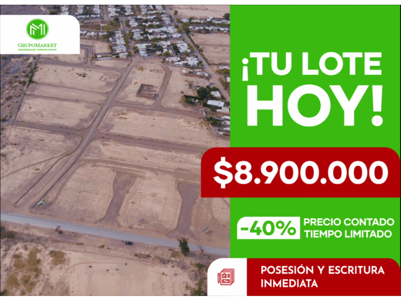 Venta Lote En Loteo Publico - ( Listo Para Escriturar ) Chimbas