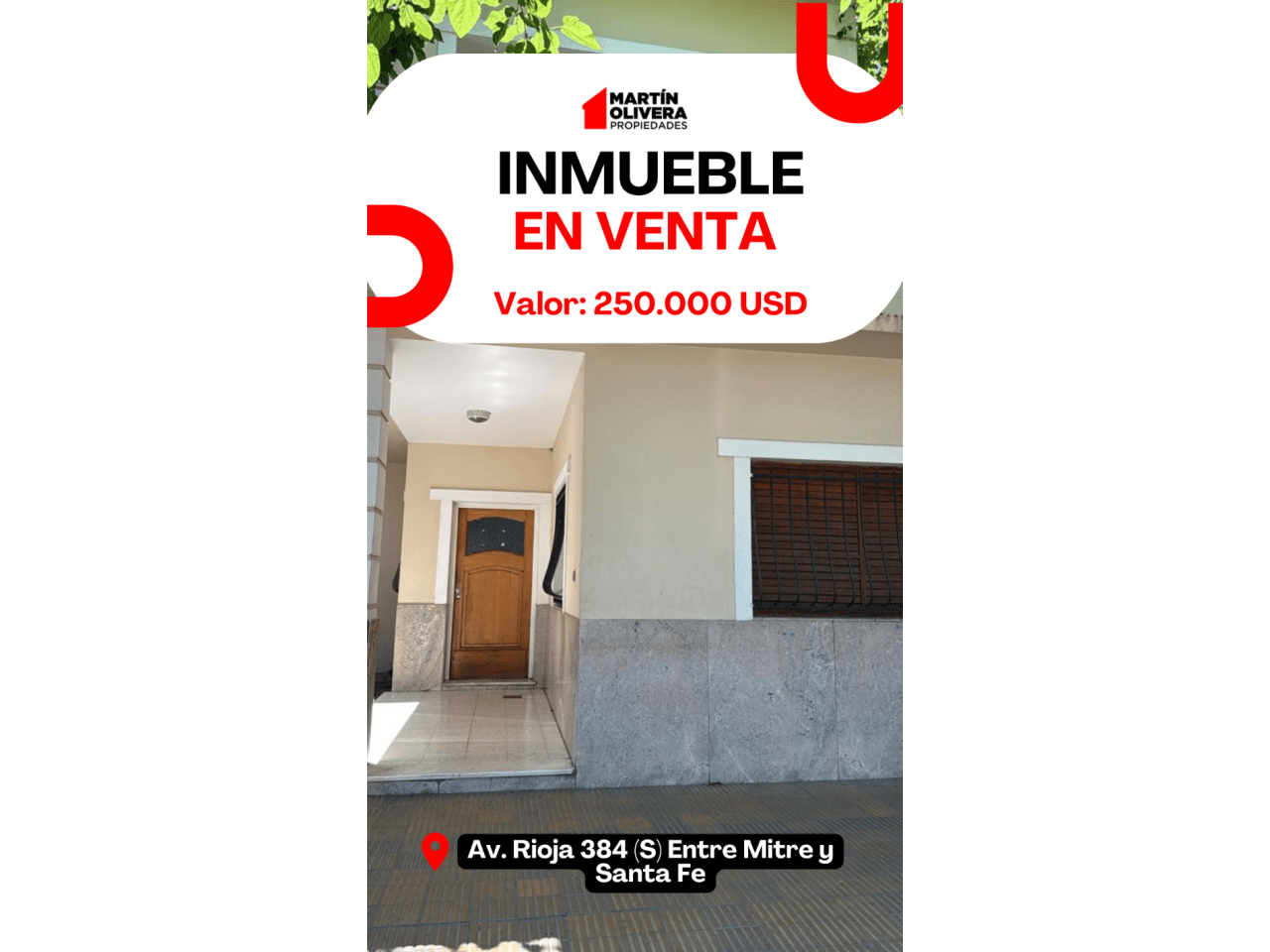 Venta De Inmueble Céntrico. Capital