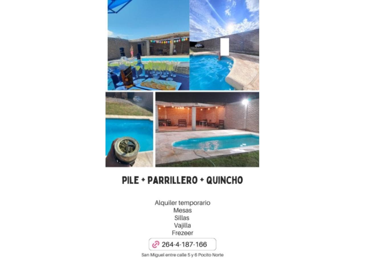 Pile + Quincho + Parrillero