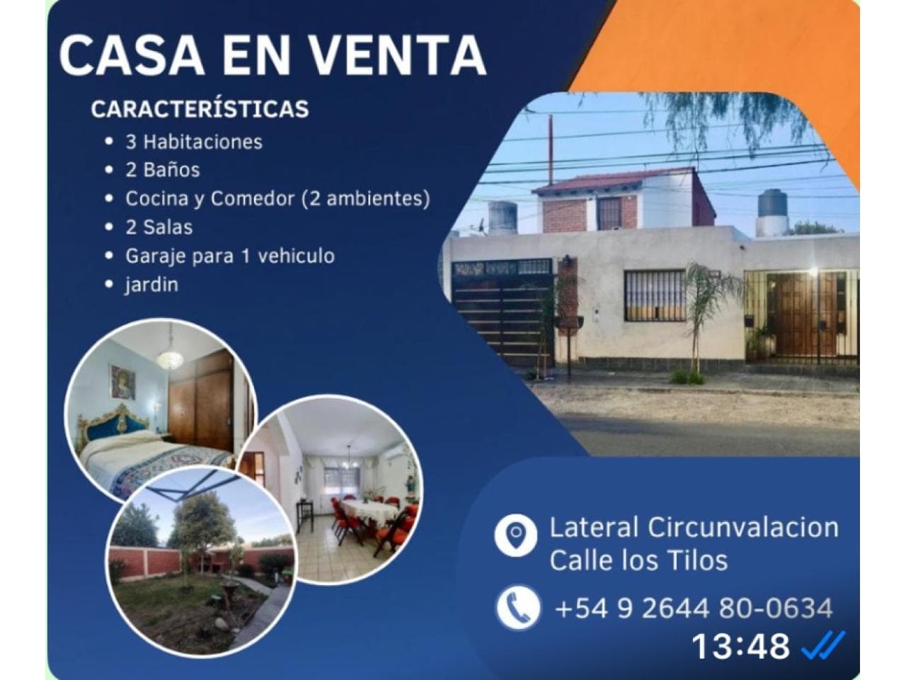 Venta O Alquila Casa Importante. Rivadavia
